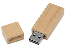 Флеш накопитель USB 2.0 Maple Square, клен, дерево/дерево
