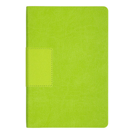 Ежедневник Flexy Stone Ostende А5, салатовый, недатированный, в гибкой обложке