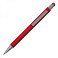 Ручка шариковая металлическая со стилусом SALT LAKE софт тач, металлическая, красная small_img_2