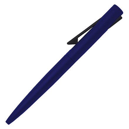 Ручка шариковая, Софт Тач, металлическая, синяя, SAMURAI
