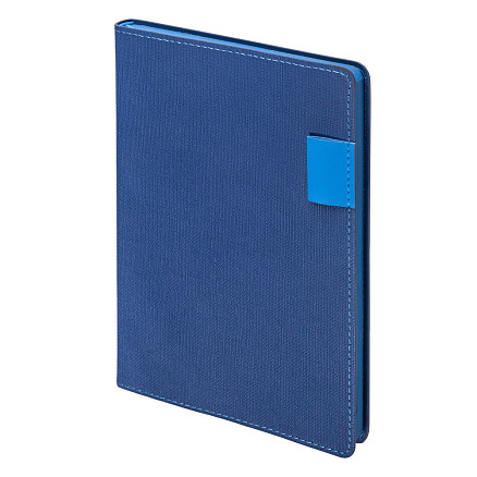 Ежедневник Flexy Freedom Ostende А5, синий/голубой, недатированный, в гибкой обложке