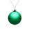 Елочный шар Finery Gloss, 8 см, глянцевый зеленый_8 СМ