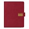 Ежедневник в суперобложке Alfa Mocco Business Edition B5, полутвердый, бордовый с золотом small_img_1