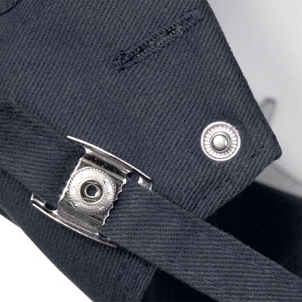 Кепка 5-панельная Oxford 300, c темно-синим сендвичем, темно-синяя