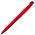 Ручка шариковая, пластиковая, софт тач, красная 186/белая, Zorro_красный 186