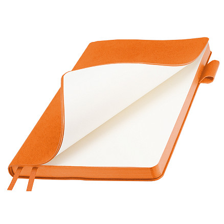 Ежедневник Flexy Asstra Petrus A5, оранжевый, недатированный, в гибкой обложке