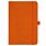 Блокнот Forest  Alfa Polo Latte А5, недатированный, в твердой обложке,  с резинкой и петлей для ручки, оранжевый_ОРАНЖЕВЫЙ