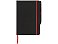 Блокнот Noir Edge среднего размера, черный/красный small_img_2