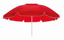 Пляжный зонт и пляжный зонт SUNFLOWER, красный