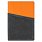 Ежедневник Flexy Smart Porta Nuba Latte Print Sample A5, серый/оранжевый, недатированный, в гибкой обложке_СЕРЫЙ/ОРАНЖЕВЫЙ-1