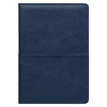 Ежедневник Smart Philadelphia Columbus Print Sample Beltamozservice А5, темно-синий, недатированный, в твердой обложке с поролоном