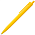 Ручка шариковая, пластик, желтый_желтый