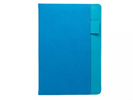 Ежедневник Smart Combi Ilex А5, голубой/голубой, недатированный, в твердой обложке