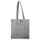 Сумка из переработанного хлопка Caravan Recycled Melange 140, плотность 140 г/м2, серая small_img_2