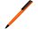 Ручка пластиковая soft-touch шариковая Taper, оранжевый/черный_ОРАНЖЕВЫЙ/ЧЕРНЫЙ