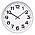 Часы настенные ChronoTop, серебристые_серебристые