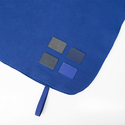 Шеврон Rectangle NUBA размер 50*70 мм, светло-серый, со скругленными углами