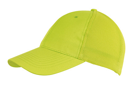 6-панельная кепка PITCHER, яблочно-зеленая