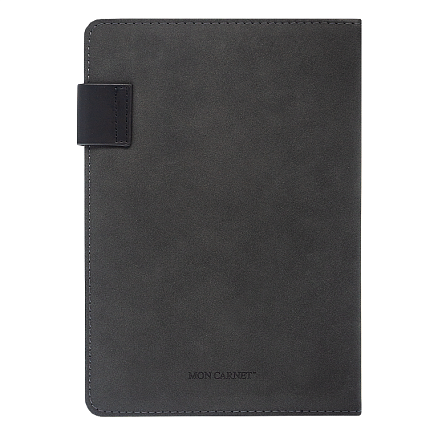 Ежедневник Smart New York Nuba А5, темно-серый, недатированный, в твердой обложке