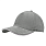 Кепка 5- панельная Salerno Heavy 350,  c белым сендвичем, серая_СЕРЫЙ
