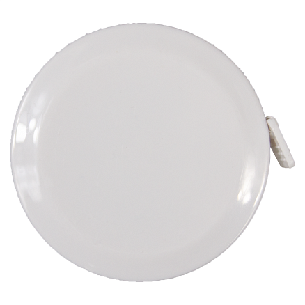 Рулетка Tools Taylor 1,5 метра, пластиковая, с мягкой лентой, белая