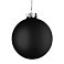 Елочный шар Finery Matt, 10 см, матовый черный small_img_2