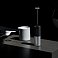 Вспениватель молока электрический с металлической подставкой, Circle Joy Silver Knight Series Electric Milk Frother, серебристый/черный small_img_6