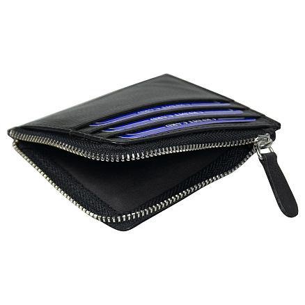 Набор подарочный Solution Prestige Quardo  (Суперобложка из натуральной кожи, флешка, ручка шариковая, картхолдер), черный