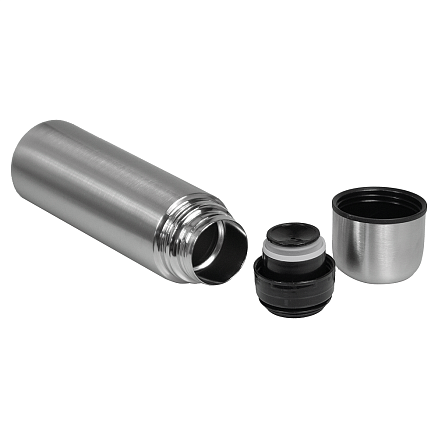 Термос вакуумный стальной Optimus  двухстеночный 500 мл, стальной