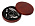 Винный набор в круглой PU коробке, коричневый_коричневый/серебристый