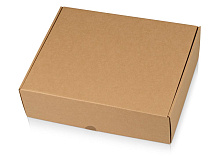 Коробка подарочная крафтовая, размер 285х250х80мм, самосборная