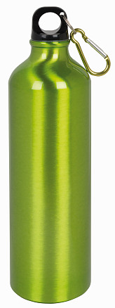 Алюминиевая бутылка для питья BIG TRANSIT, зеленая