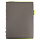 Ежедневник Flexy Verde Sivilia B5 на пружине, серо-салатовый, недатированный, в гибкой обложке small_img_3