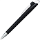 Ручка шариковая, пластиковая, черная/серебристая, АУРА small_img_1