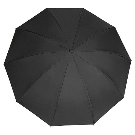 Зонт складной автоматический обратного сложения Forest Liverpool Reverse Safeclosing, диаметр 117 см, 10 панелей, с плавным закрытием, в подарочной коробке, черный
