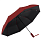 Зонт складной автоматический Forest Nautilus Bicolour диаметр 117 см, бордовый/черный, в подарочной коробке  _БОРДОВЫЙ
