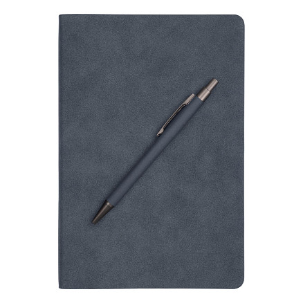 Ручка шариковая Gray stone Requis, синяя