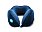 Подушка для путешествий со встроенным массажером Massage Tranquility Pillow, синий_СИНИЙ
