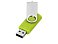 Подарочный набор Vision Pro Plus soft-touch с флешкой, ручкой и блокнотом А5, зеленый small_img_4