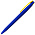 Ручка шариковая, пластик софт-тач, Zorro Color Mix синий/желтый_синий/желтый