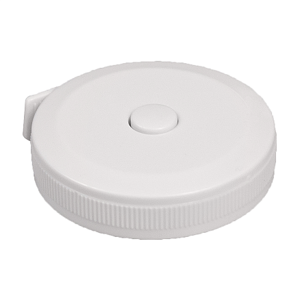 Рулетка Tools Taylor 1,5 метра, пластиковая, с мягкой лентой, белая