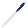 Ручка шариковая, Simple, пластиковая, белая/синяя small_img_2