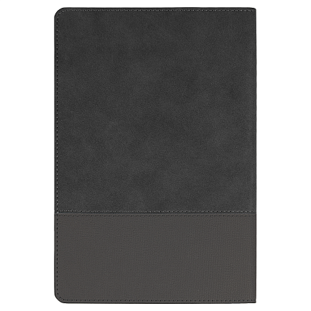 Ежедневник Flexy Treviso Nuba Sand Color А5, серый/серый, недатированный, в гибкой обложке