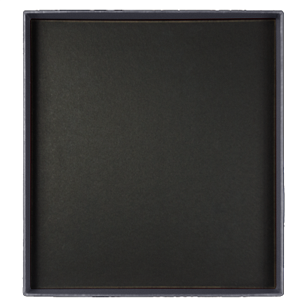 Коробка подарочная, размер  203*220*30 мм,  Solution Gift Linen  для ежедневника и ручки, антрацит (темное серебро)