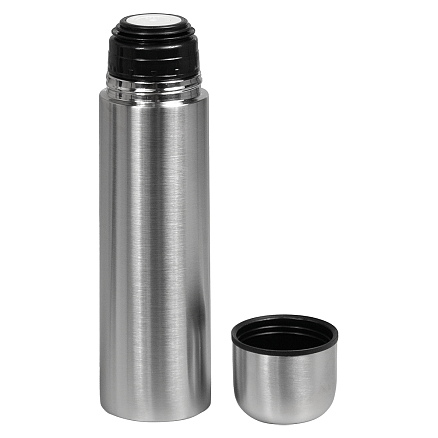 Термос вакуумный стальной Optimus  двухстеночный 500 мл, стальной