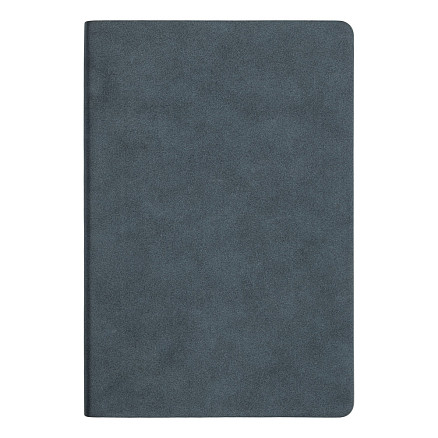 Ежедневник Flexy Nuba А5, темно-синий, недатированный, в гибкой обложке