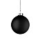 Елочный шар Finery Matt, 8 см, матовый черный small_img_2