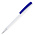 Ручка шариковая, пластик, белый/синий Zorro_белый/синий
