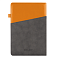 Ежедневник Smart Porta Nuba Latte А5, серый/оранжевый, недатированный, в твердой обложке small_img_4