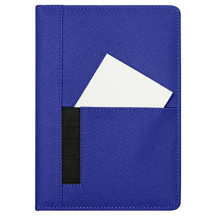 Ежедневник Smart Cardiff  А5, ярко-синий, недатированный, в твердой обложке с поролоном 